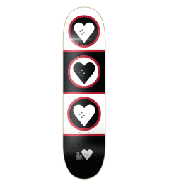 Heart Supply Squad Skate Board (8.5"|Black/White)