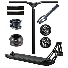 Freestyle Scooter Custom Ethic × Divine Park – 460 × 130 mm / 110 × 24 mm / IHC – black