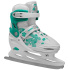 Roces Jokey 3.0 Girls' Ice Skates (White/Turquoise|38-41)