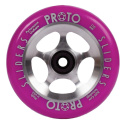 Proto Sliders Starbright Scooter Wheels 2-Pack (Purple On Raw)