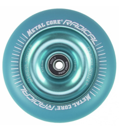 Metal Core Radical Fluorescent 110 mm blue wheel