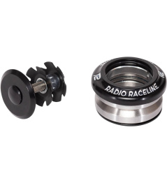 Radio Raceline BMX Head Assembly (1 1/8"|Glossy Black)