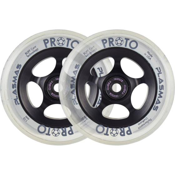 Wheels Proto Plasma 110mm Black Matter 2pcs