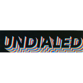 Sticker Undialed Logo Tier