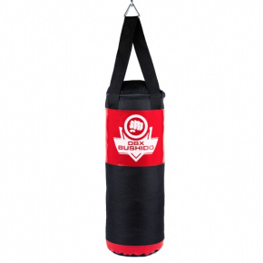 Boxing bag DBX BUSHIDO Kids 60cm/22cm 7kg for kids, red