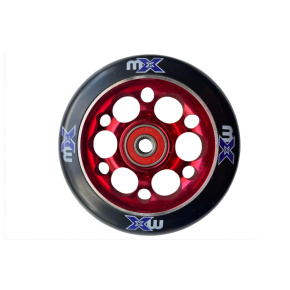 Micro MX wheel 100 mm black-red