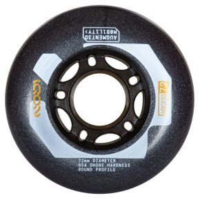 Iqon Access Dark Grey wheels (4pcs), 72, 85A