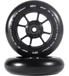 Wheels North Signal V2 115x30mm Matte Black/Black Pu