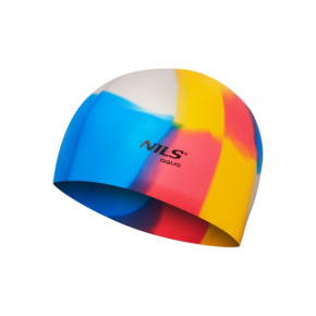 Silicone cap NILS Aqua NQC Multicolor M10