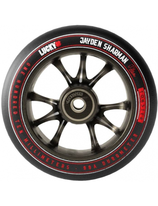 Wheel Lucky Jayden Sharman V2 110mm Black