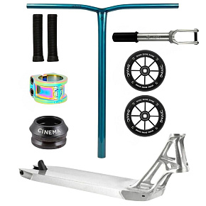 Freestyle scooter Custom Divine X Union X Ethic Pandemonium 460 mm silver