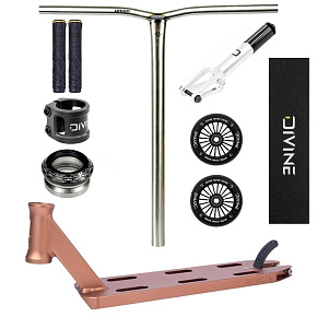 Freestyle scooter Divine × Longway Kaiza Copper Freestyle scooter Divine × Longway Kaiza Copper
