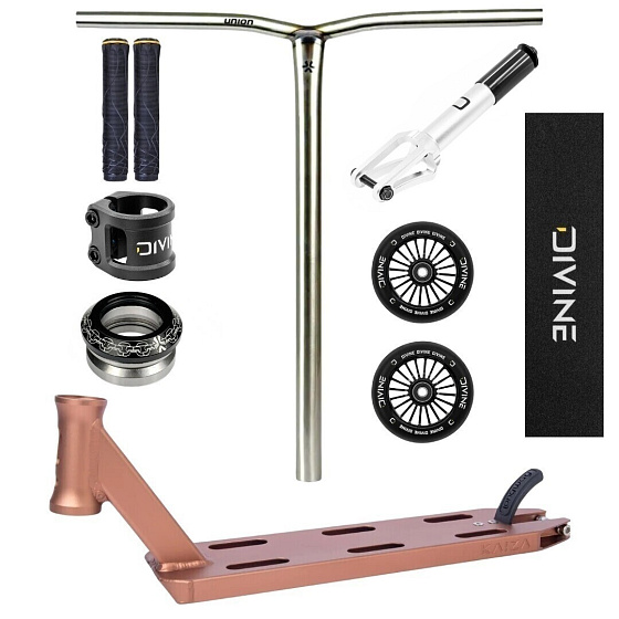 Freestyle scooter Divine × Longway Kaiza Copper