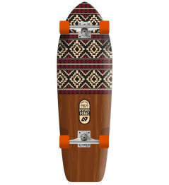 Hydroponic Square Complete Cruiser Skateboard (33" | Ethnic)