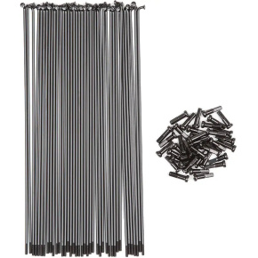 BSD Stainless BMX Sada Paprsků (194mm|Černá)