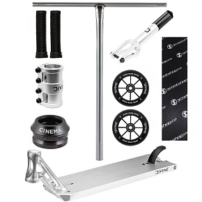 Freestyle Scooter Custom Divine Street 6" Silver Freestyle Scooter Custom Divine Street 6" Silver