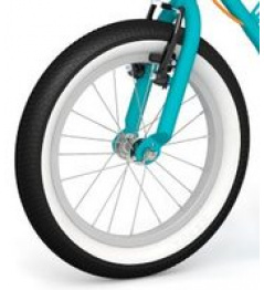 Kenda Tires KENDA K841 16x2.25 (series for Wzoom New F, City RunRun F, Cities F, Hurvínek F, Mezeq RunRun R, S2016 Disc R) Hurvinek (white side wall)