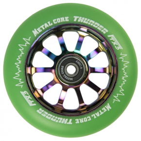 Metal Core Thunder Rainbow 110 mm green wheel