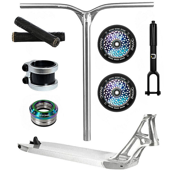 Freestyle Scooter Custom Divine X Ethic Pandemonium 460 mm Silver