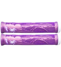 ODI Hucker Flangeless Gripy (160mm|Iridescent Purple/White)