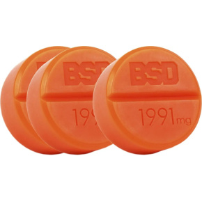 BSD BMX Stay Grind Wax 3-Souprava (Oranžová)