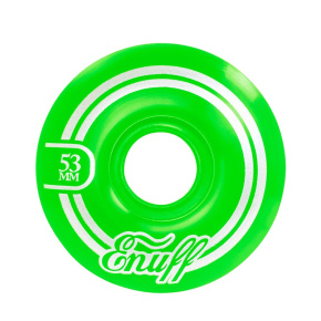 Enuff Refresher II Wheels - Green - 53mm