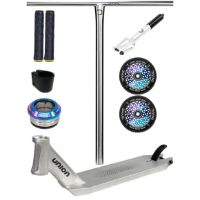 Freestyle Scooter Custom Divine X Union HoneyComb 490 mm Silver/Neochrome Freestyle Scooter Custom Divine X Union HoneyComb 490 mm Silver/Neochrome