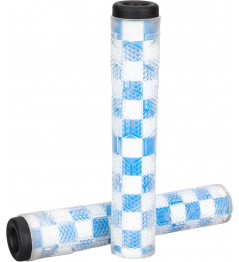Grips Stolen Hive SuperStick Flangless Clear / Fasttimes Blue