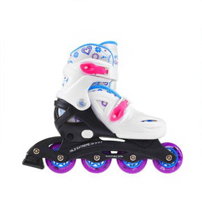 Kids roller skates NILS EXTREME NJ 0321 A white