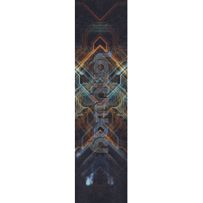 Griptape Longway Printed Circuit Board Orange