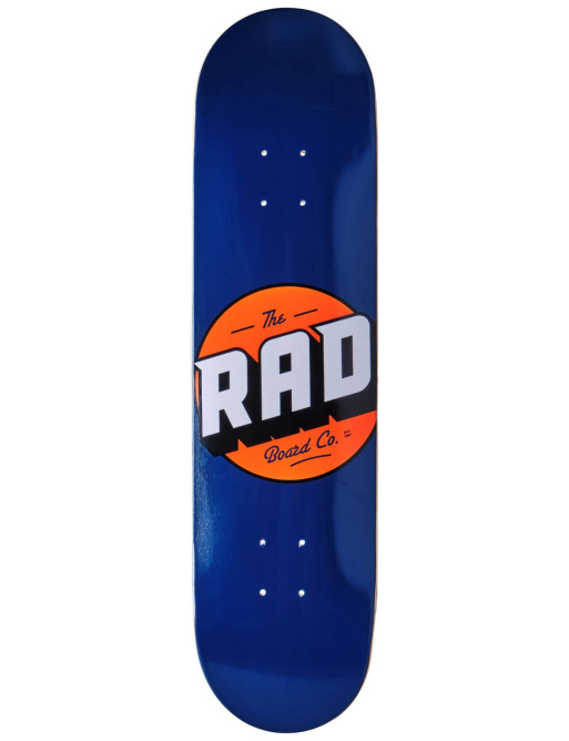 RAD Solid Logo Skate Board (7.75"|Navy)