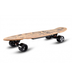 Skatey 350L wood longboard wood art