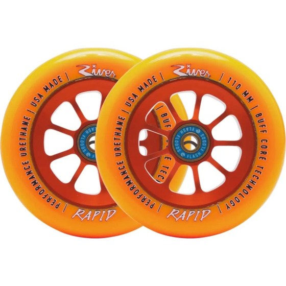 Wheels River Rapid Sunset 110mm orange