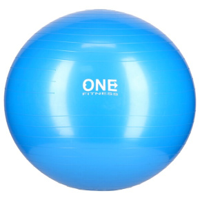 Gymnastics ball ONE Fitness Gym Ball 10 blue, 65 cm