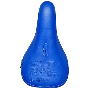 Eclat Bios Slim Pivotal BMX Saddle (Blue Leather)