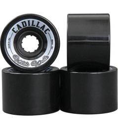 Cadillac White Walls Wheels 4-Pack (59mm|Black)