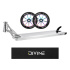 Set Ethic Lindworm V4 Deck 600 mm RAW + 2 Divine 110 mm Spoked Neochrome Wheels + Divine Logo Griptape