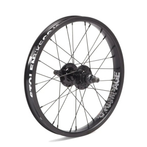 Stolen 16" Rampage Cassette Rear Wheel (Black|Right hand drive)