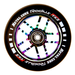 Wheel Metal Core Radius 110mm Wheel Rainbow