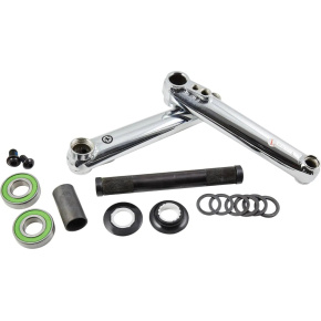 Salt Plus Metron 48 BMX Cranks (165mm|Chrome)