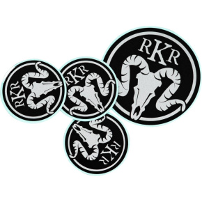 Rocker RKR Stickers (Black)