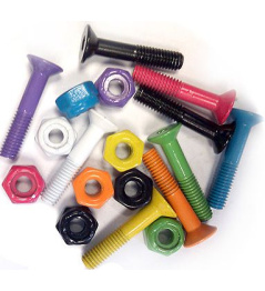 Enuff 1'' Colored Truck Bolts
