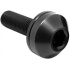 TLC Metric Titanium BMX Bolt Hubs (14mm|Black)