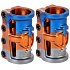 Package 1+1 SCS Oath Cage V2 Orange/Blue/Titanium 2pcs