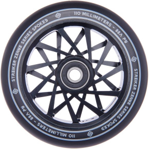 Striker Zenue Series black Scooter Wheel (110mm | Black)