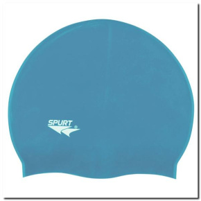 MONOCHROME SILICONE CAP SPURT-LIGHT BLUE SC12