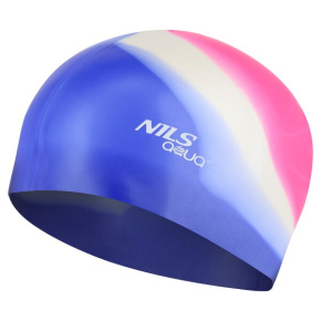 Silicone cap NILS Aqua multicolor MW6