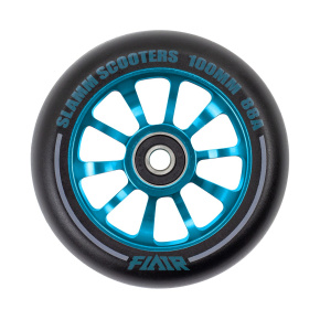 Slamm 100mm Flair 2 wheel.0 Blue