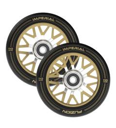 Wheels Fuzion Imperial Gold 110mm 2pcs