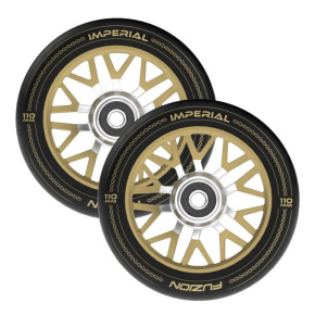 Wheels Fuzion Imperial Gold 110mm 2pcs